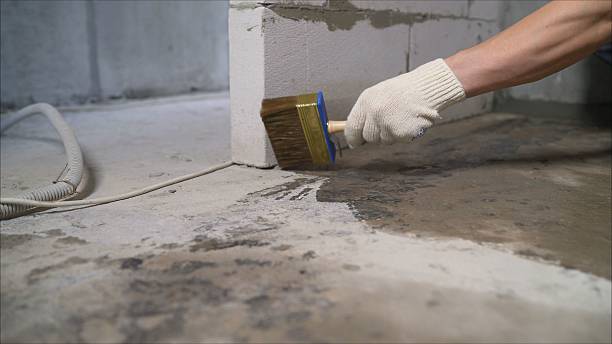 SJ Waterproofing Pros Basement Waterproofing coverage map for Fulton, MI and surrounding area